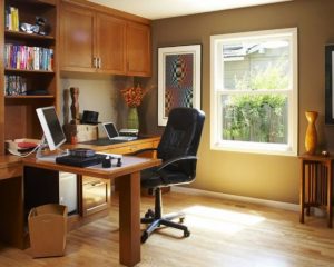 Home office to discuss buying a home for those that work from home.