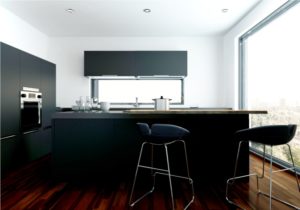 Black Cabinets in Kitchen, a 2018 Cabinet Trend
