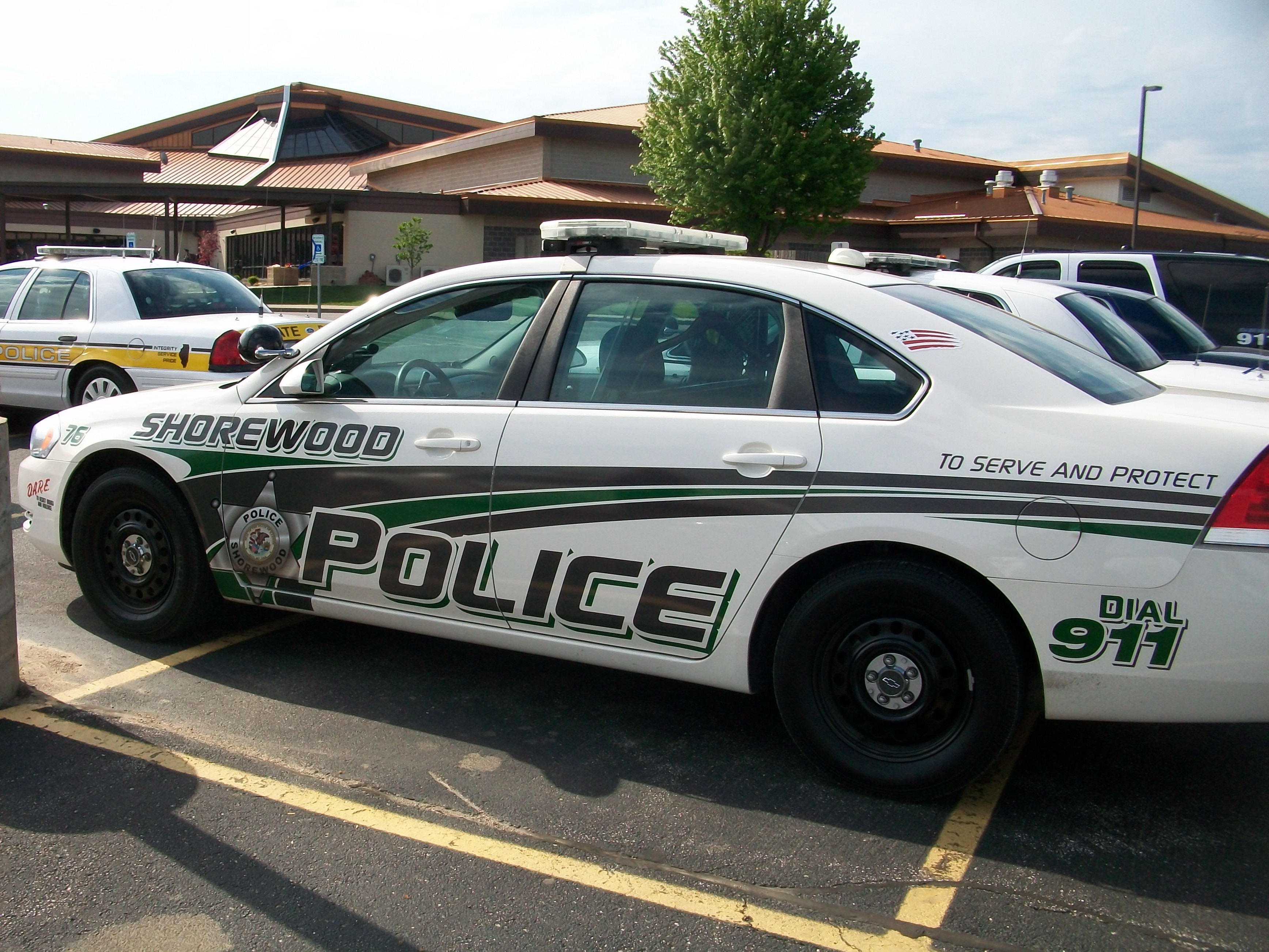 Photo of a Shorewood police car for an article about upcoming Shorewood events.