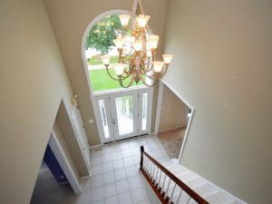Grand two story foyer in 15941 Fairfield Plainfield.
