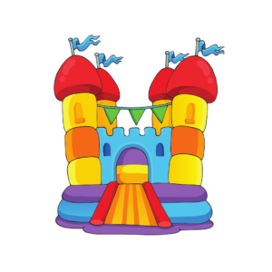 Graphic of an inflatable jumper for an article about upcoming Shorewood events.