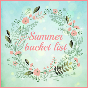 Summer bucket list graphic; there are several great upcoming Joliet events.
