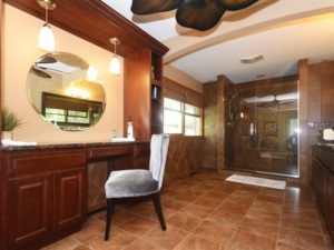 Very large luxury master bathroom of 26518 S McKinley Woods Channahon.