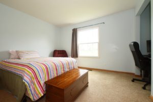 First floor bedroom/flex space of 651 Meadowdale Drive Romeoville.