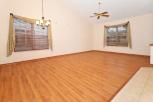 The large living room of 1470 W Grand Haven Road Romeoville.