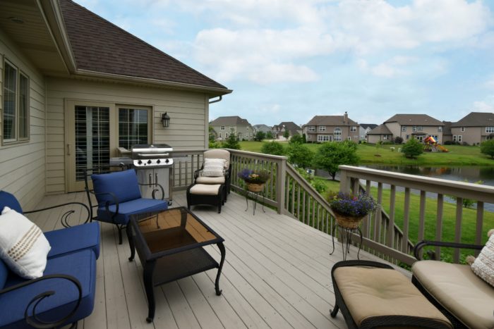 Deck at at 21320 S Redwood in Shorewood!