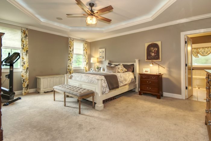 Master Bedroom at 25232 Meadowlark in Channahon!