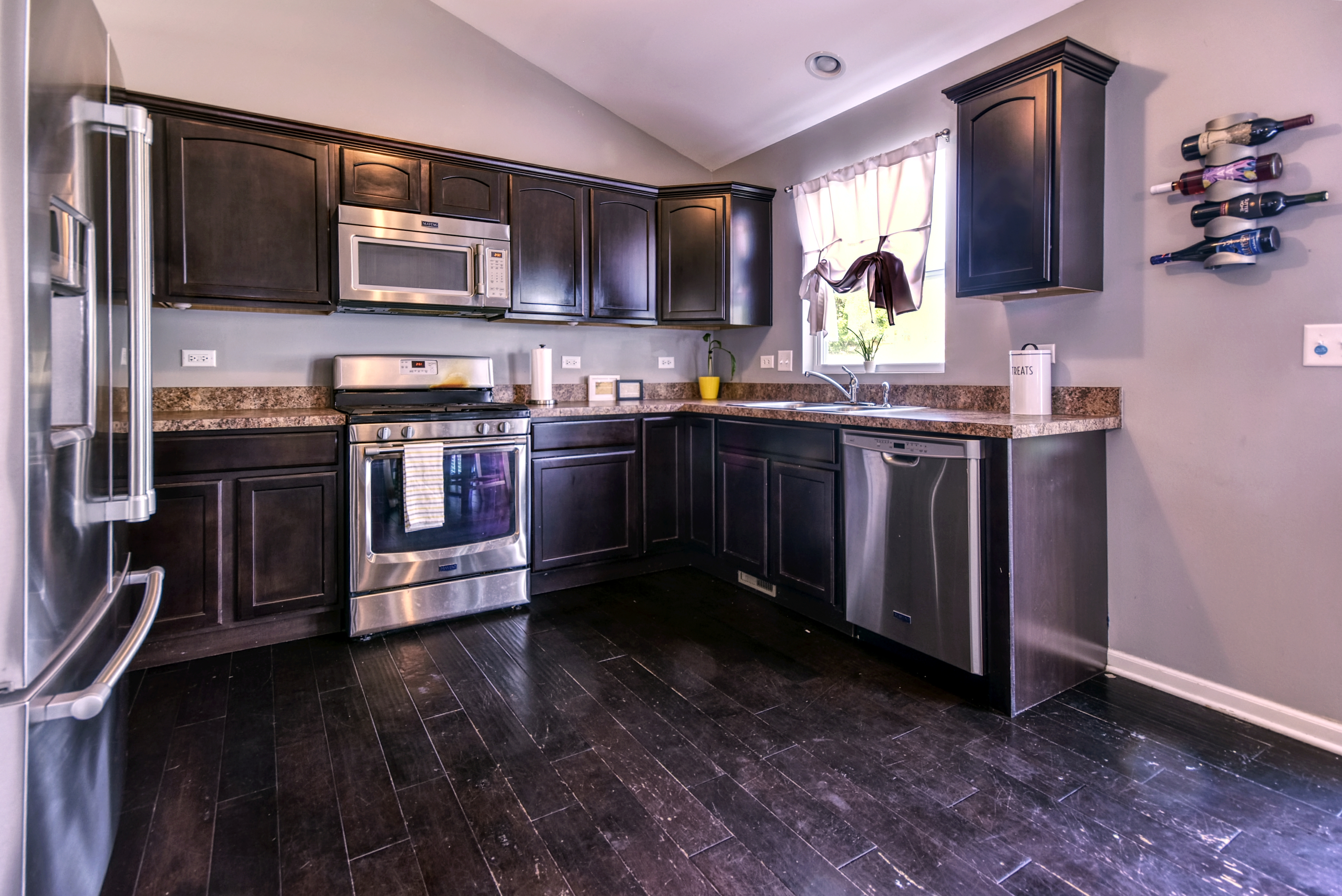 Kitchen at 1612 Seward in Joliet.