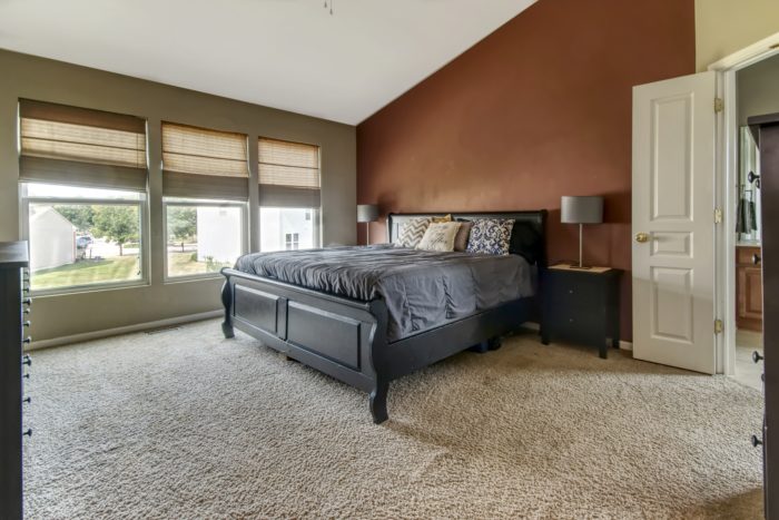 Master Bedroom at 12408 Canterbury in Plaiinfield.