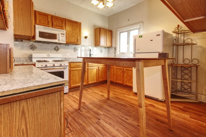 Kitchen at 219 Mound in Joliet.