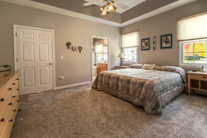Master Bedroom at 21019 Snowberry in Plainfield.