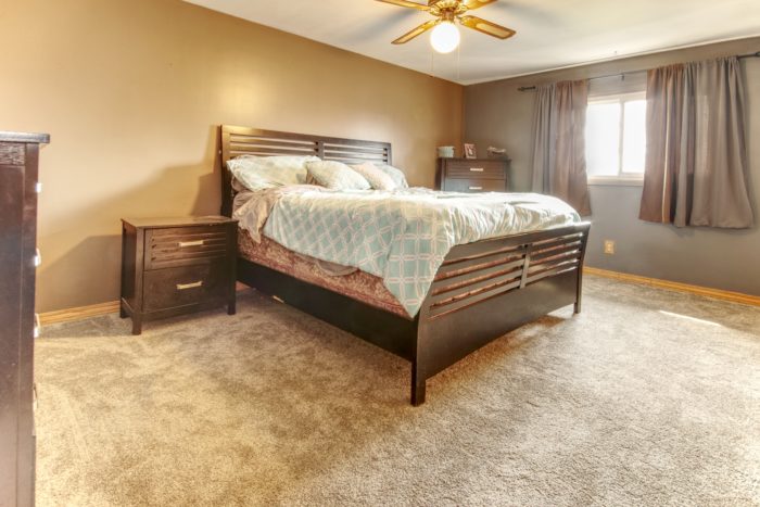 Master Bedroom at 24001 W. Peak in Channahon.