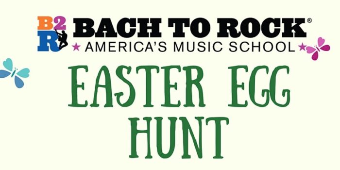 Easter Egg Hunt at Bach to Rock in Naperville.