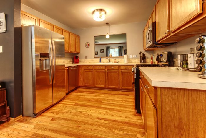 Kitchen at 4506 Willowbend in Plainfield.