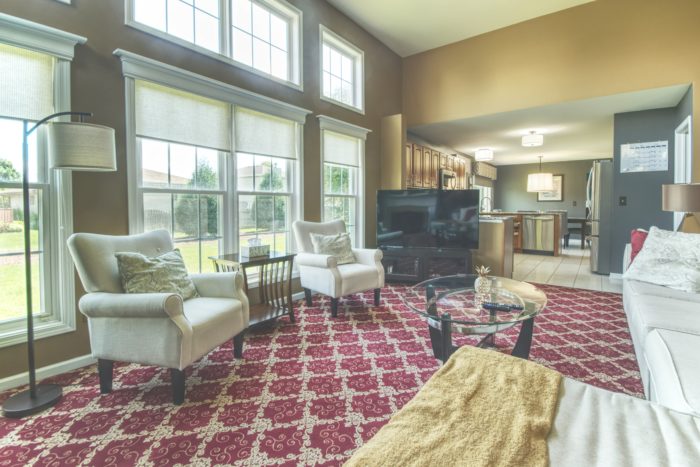 Family Room at 4953 Westhill in Plainfield.