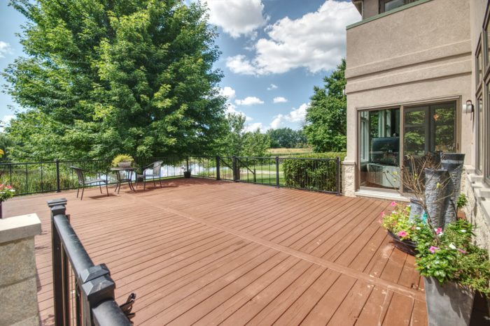 Deck at 305 Westridge Joliet.