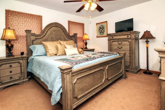 Master Bedroom at 4425 Old Meadow in Plainfield.