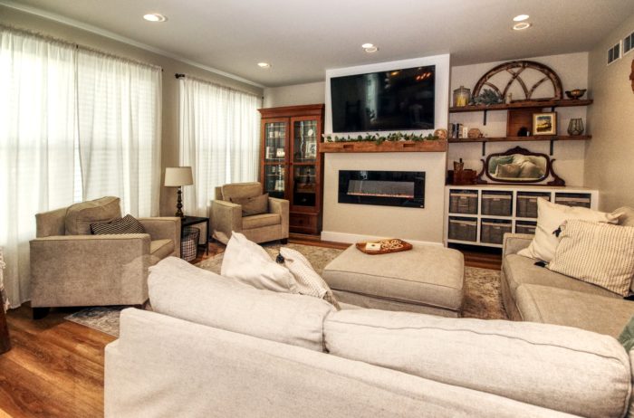 Family room at 1017 Breckenridge in Plainfield!