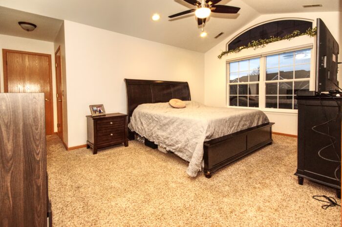 Master Bedroom at 2610 Old Woods Trail.